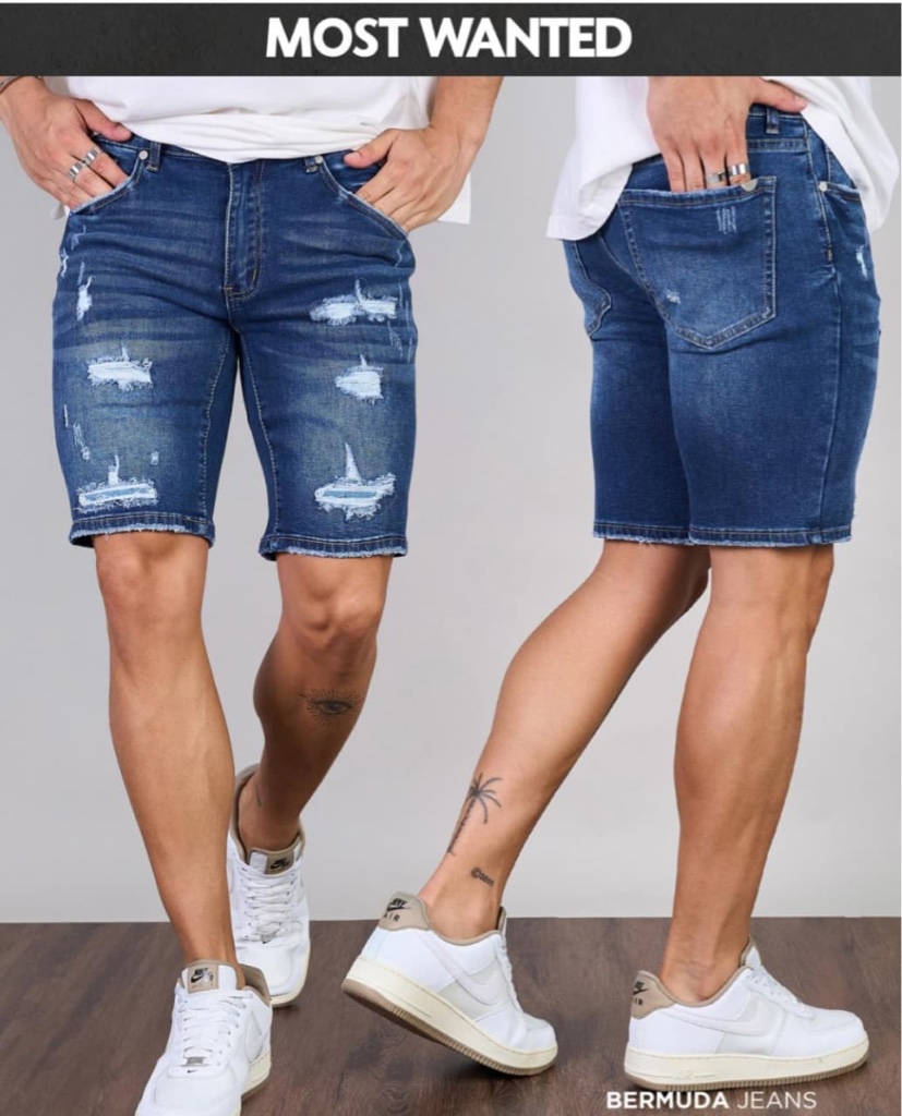 Bermuda Jeans para Caballero