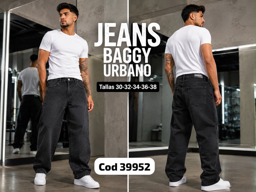 Jeans Baggy Urbano – Cod. 39952