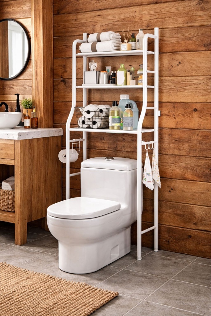 Organizador multifuncional para baño
