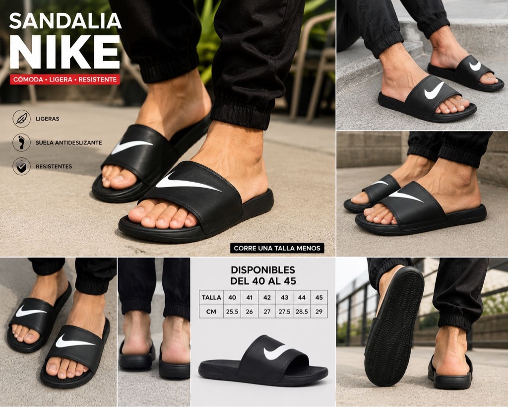 Sandalias nike