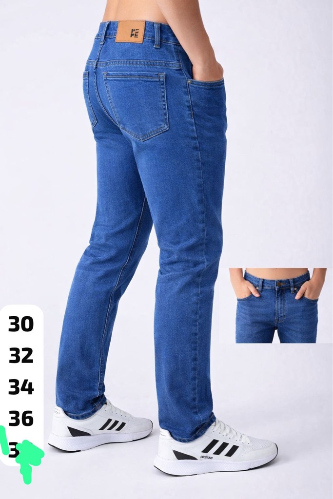 Jeans para Caballero PEPE – Azul Medio