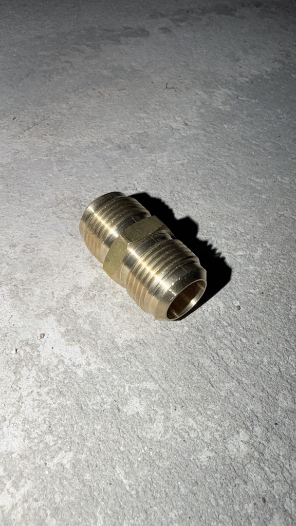 Unión de bronce 3/8