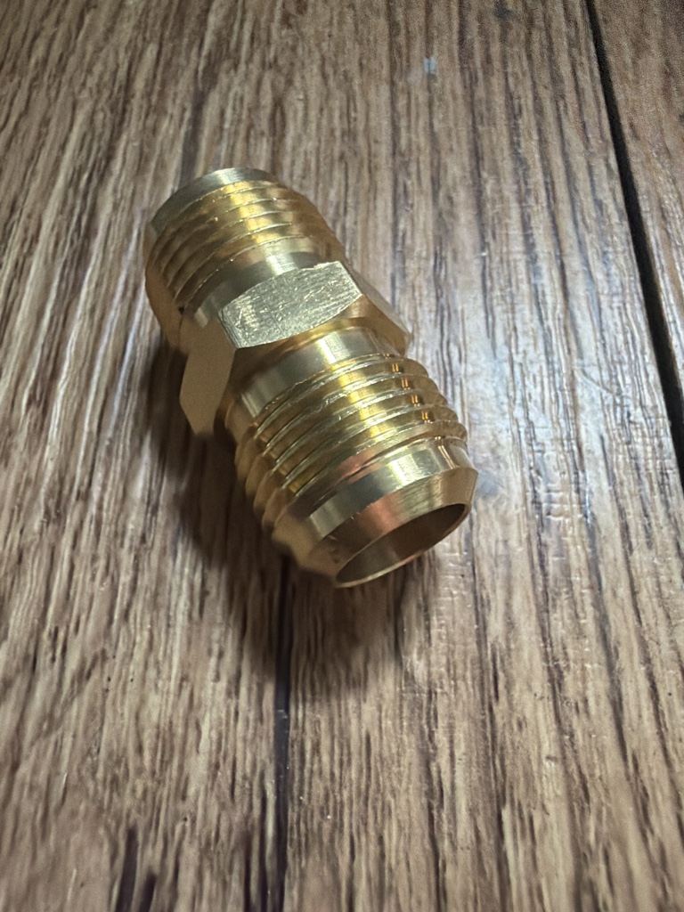 Unión de bronce 1/2