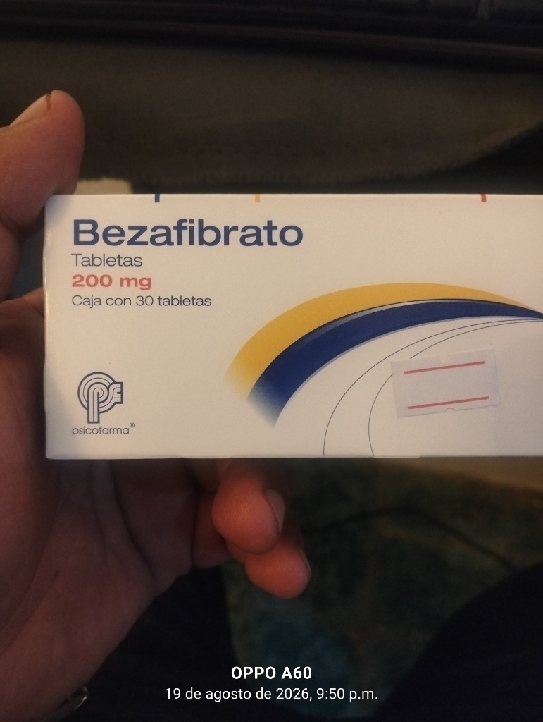 Bezafibrato 200 mg psicofarma