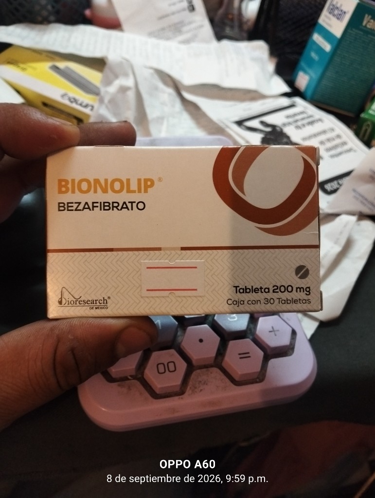 Bionolip bezafibrato