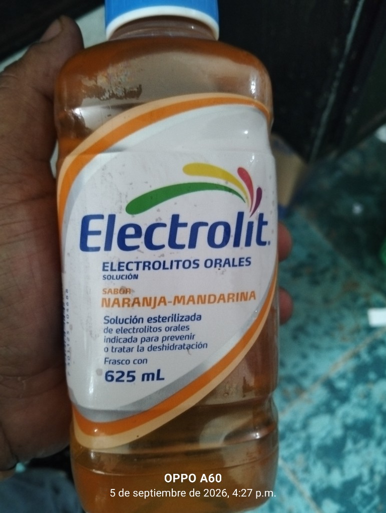 Electrolit naranja mandarina 625ml