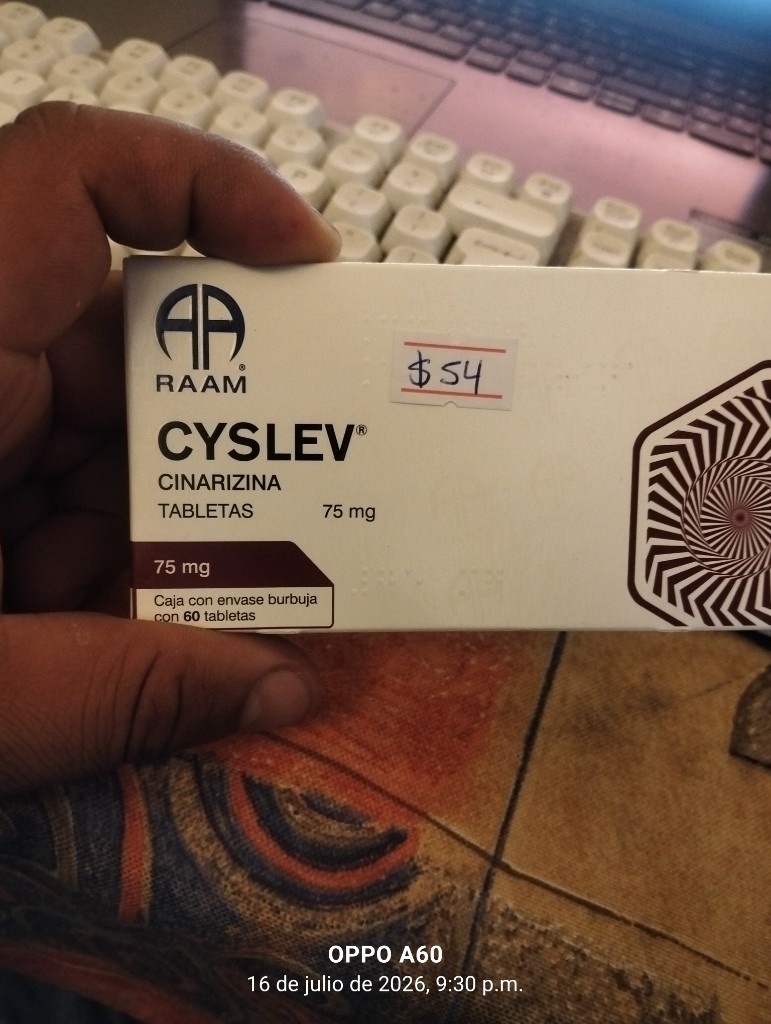 Cyslev cinarizina 75 mg