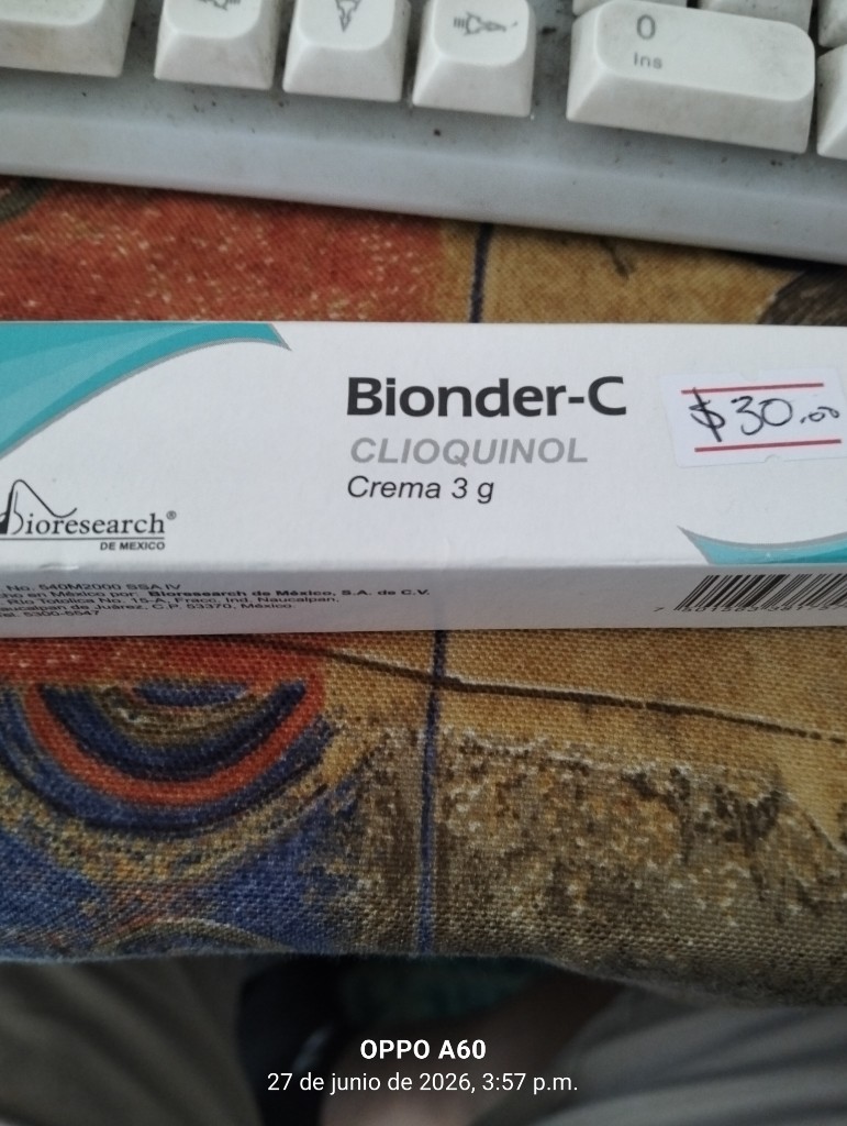 Bionder-C crema clioquinol