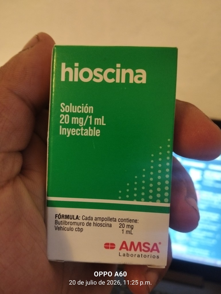 Hioscina inyectable AMSA