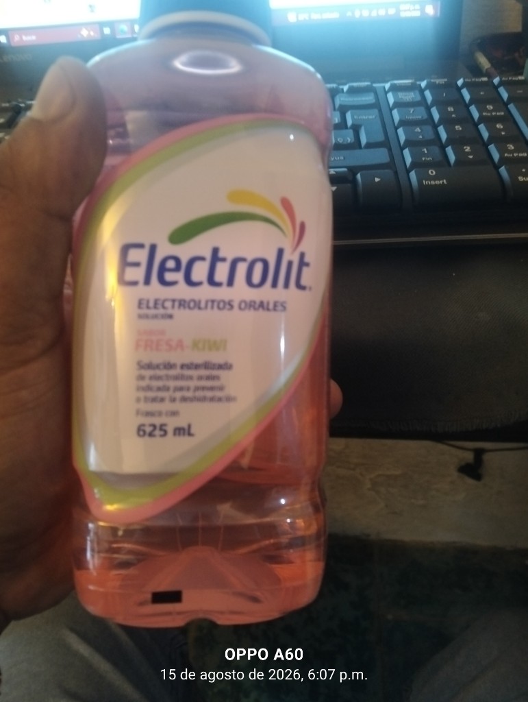 Electrolit fresa kiwi 625 mL