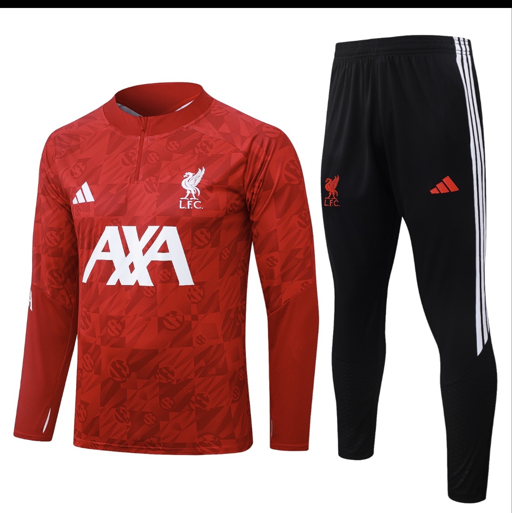 Conjunto Entrenamiento Liverpool 26/27 Rojo Negro