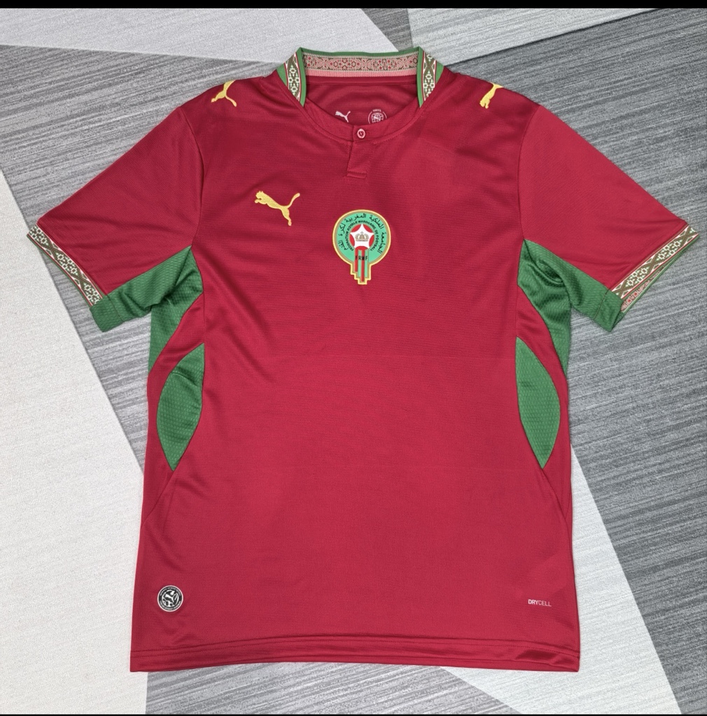 Jersey Marruecos Local 2026 Versión Fan