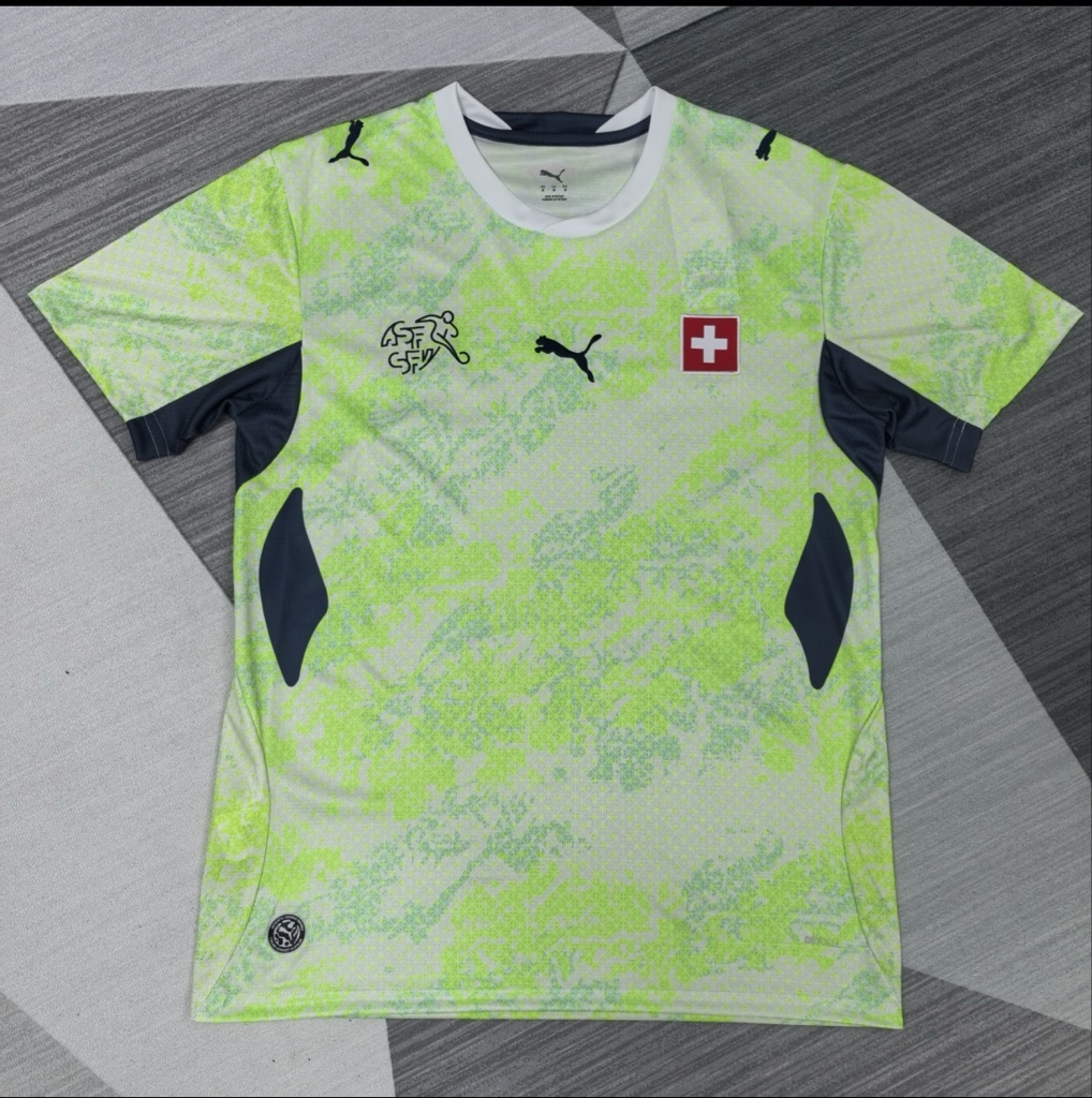 Jersey Suiza Visita 2026 Versión Fan