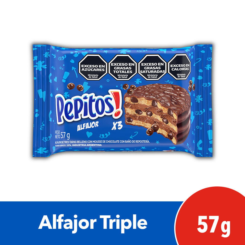 Alfajor Pepitos Triple