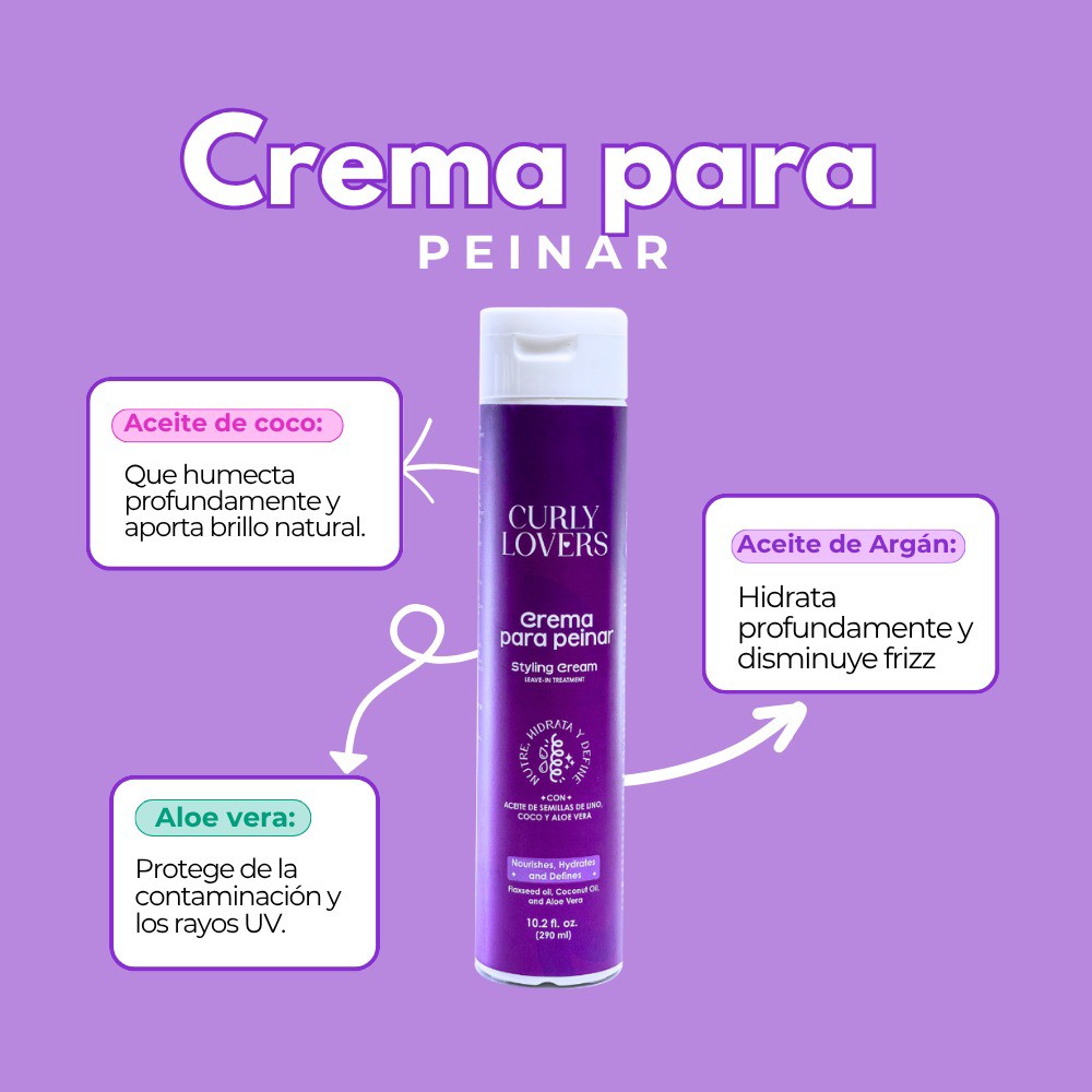Curly Lovers crema para peinar 290ml