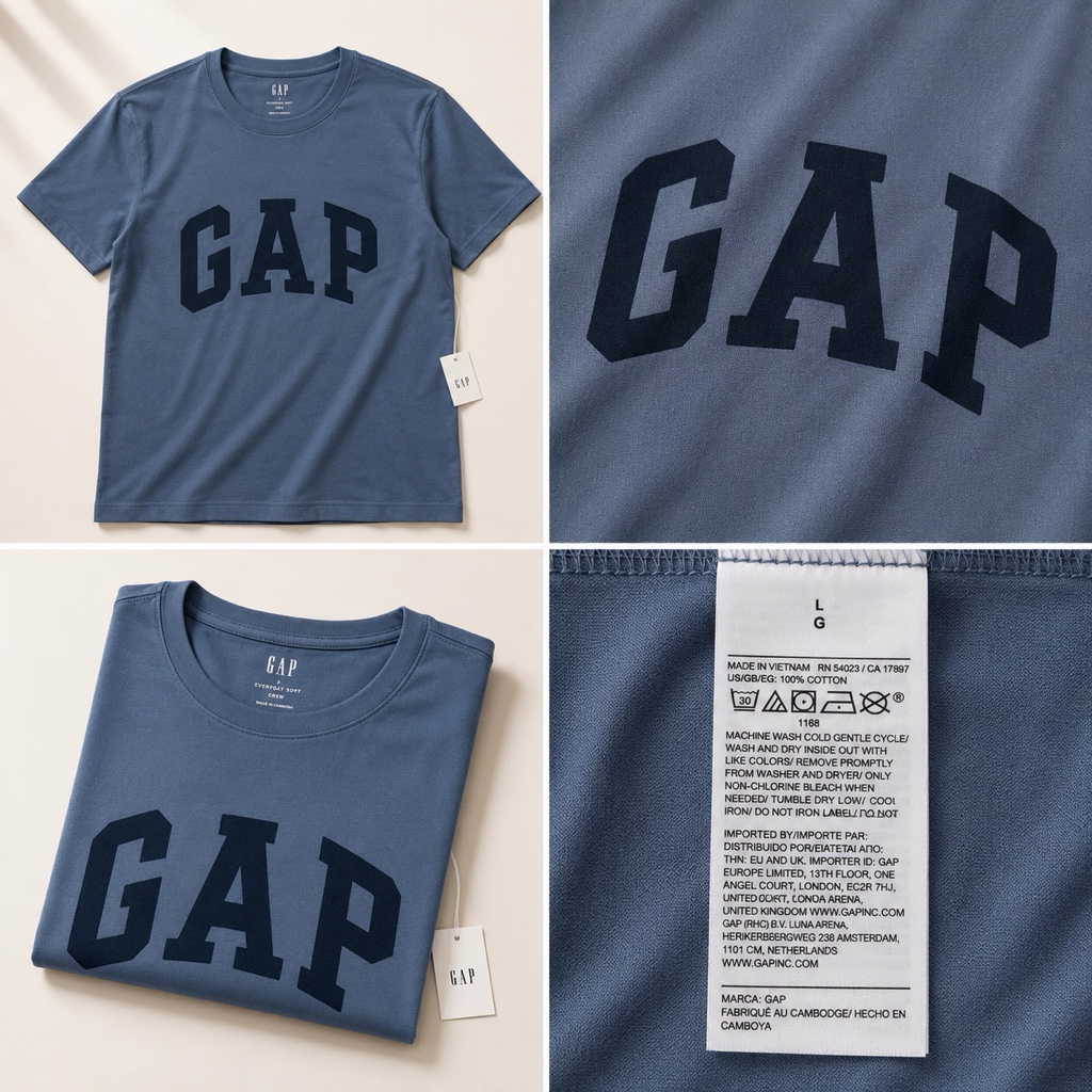 CAMISETA GAP LOGO