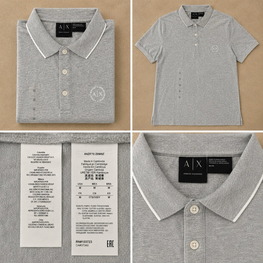 ARMANI EXCHANGE GRIS
