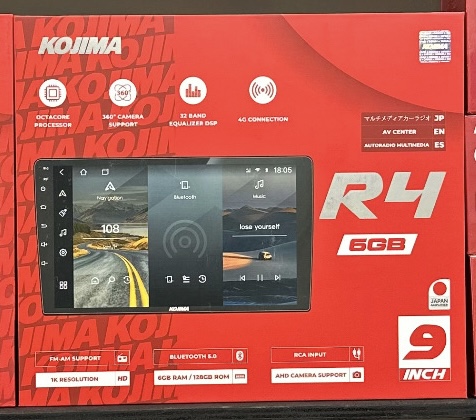 RADIO KOJIMA R4 4.6 9 6GB+128 CP PRO