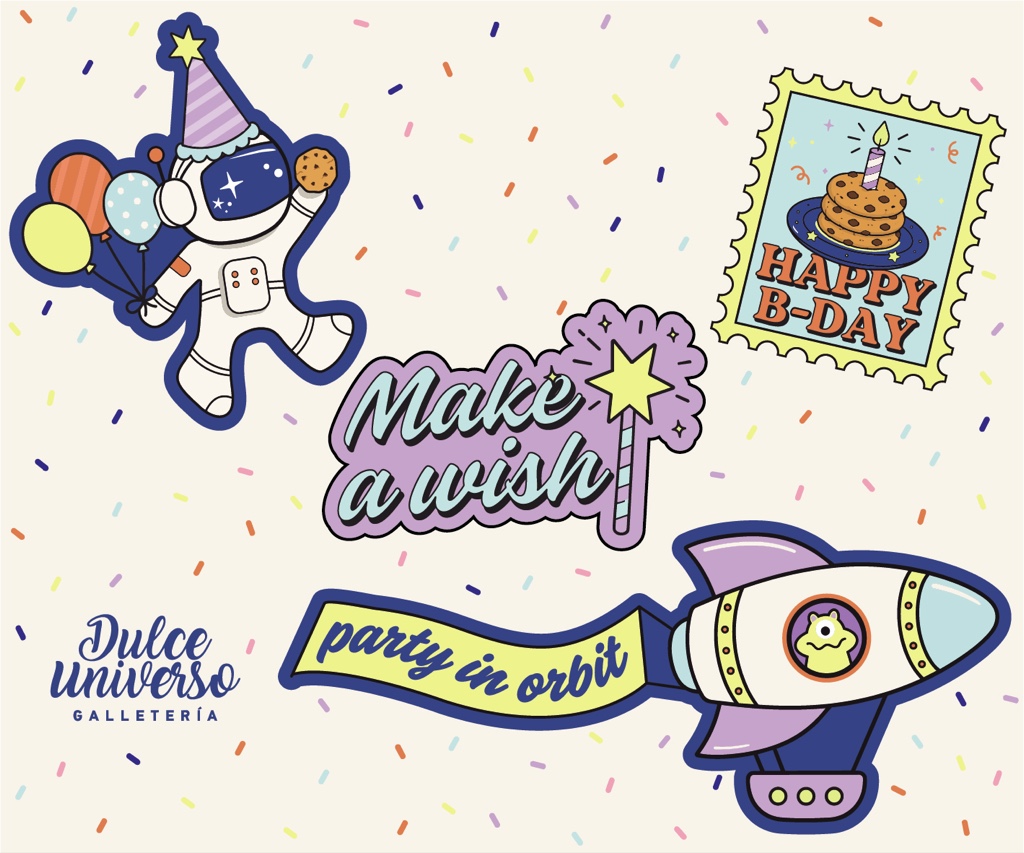 Pack de Stickers HBD