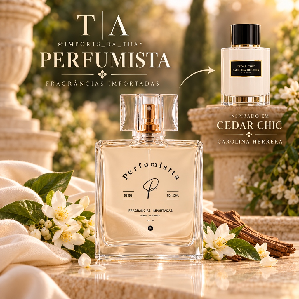 Cedar Chic - Carolina Herrera - Dupe Perfumista