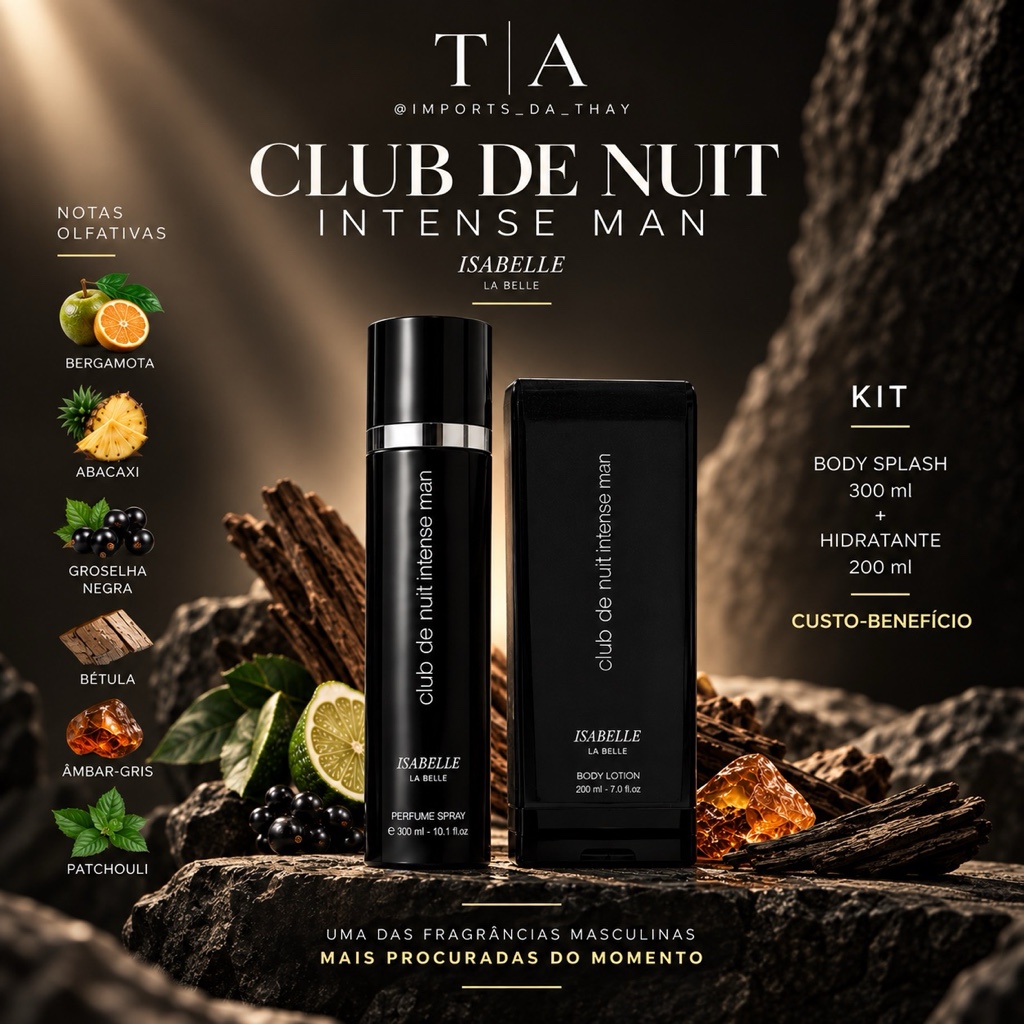 Kit Club de Nuit Intense Man