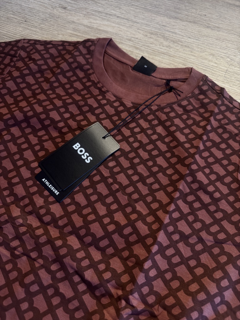 BOSS camiseta vino estampada 5599R