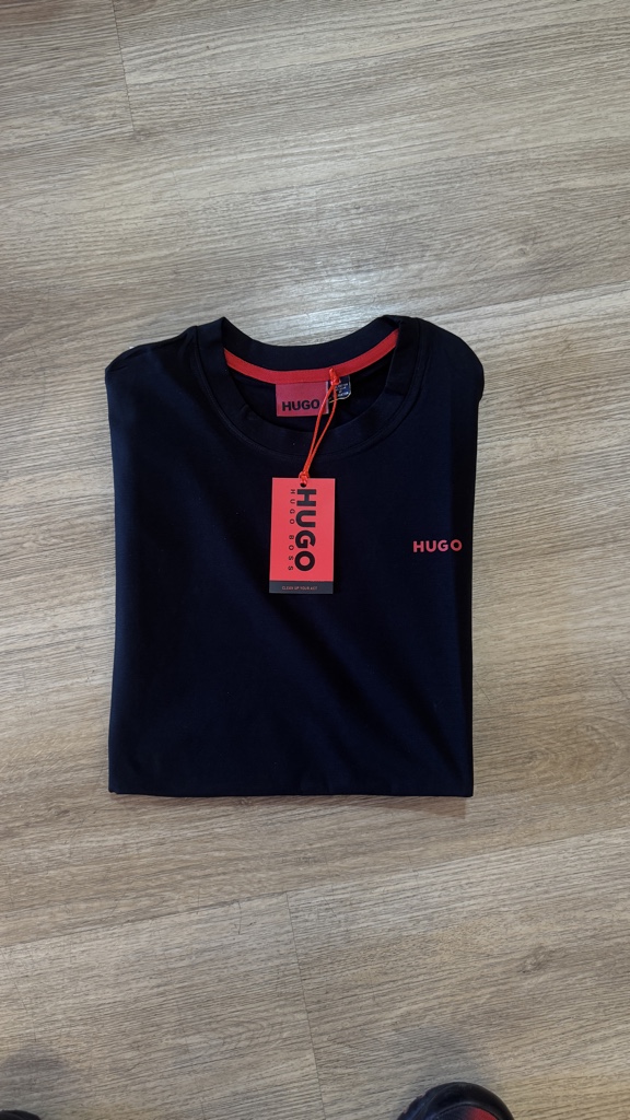 HUGO camiseta negra X-l