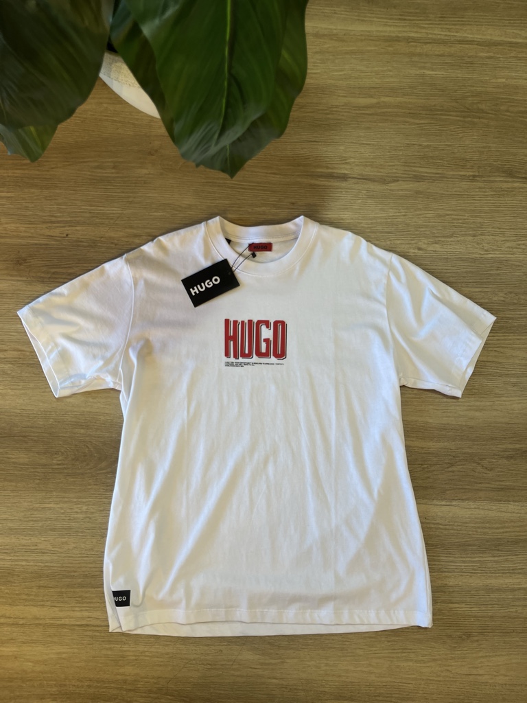 HUGO camiseta blanca