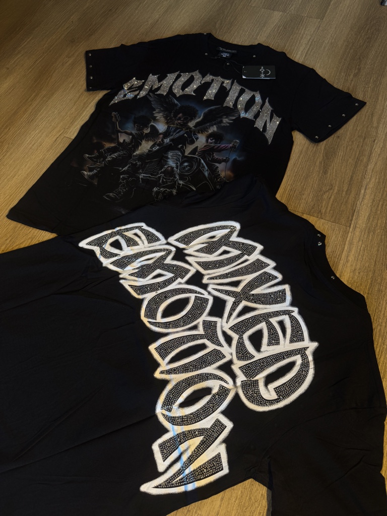 Black Motion camiseta negra L-1