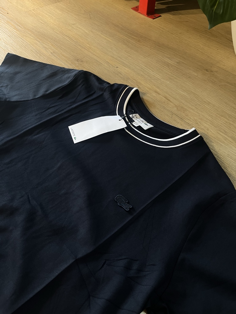 Lacoste camiseta negra X3