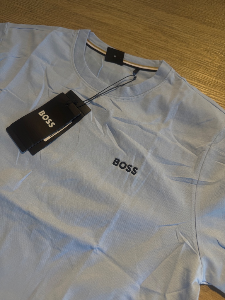 BOSS camiseta azul clara 44288