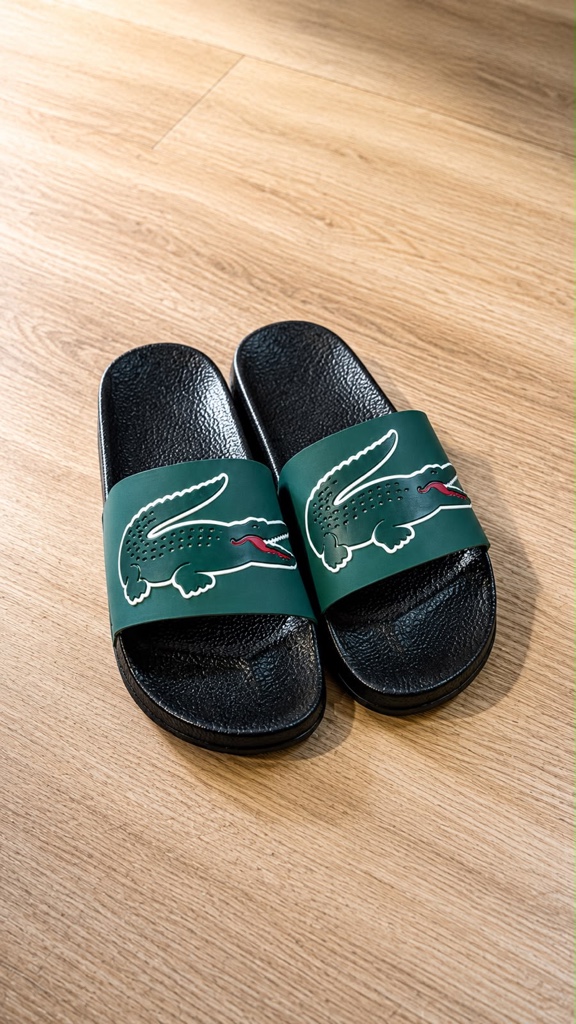 Lacoste cholas verdes