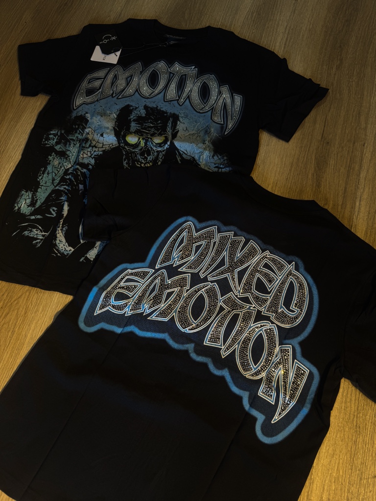 Camiseta Mixed Emotion negra