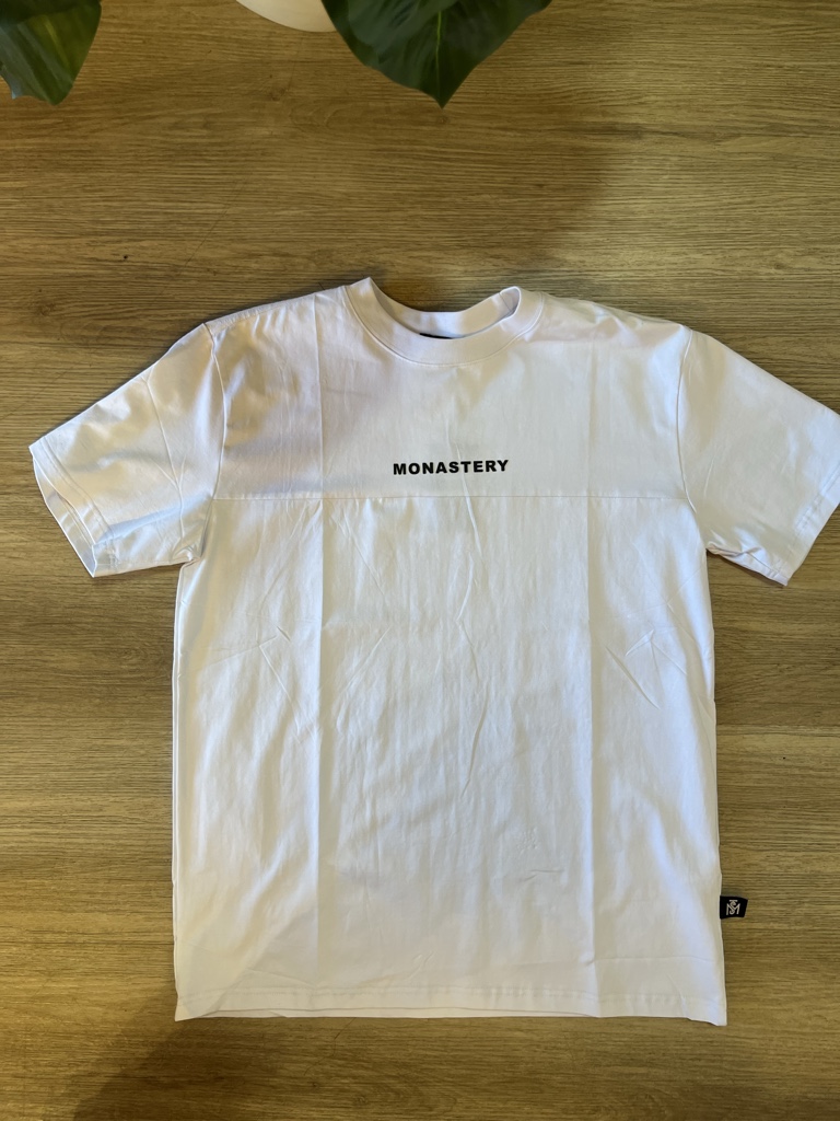 MONASTERY camiseta blanca