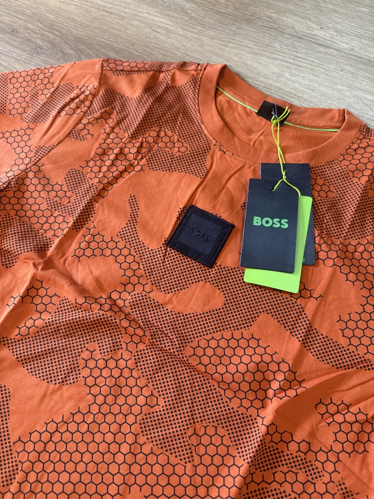 BOSS camiseta naranja 4927