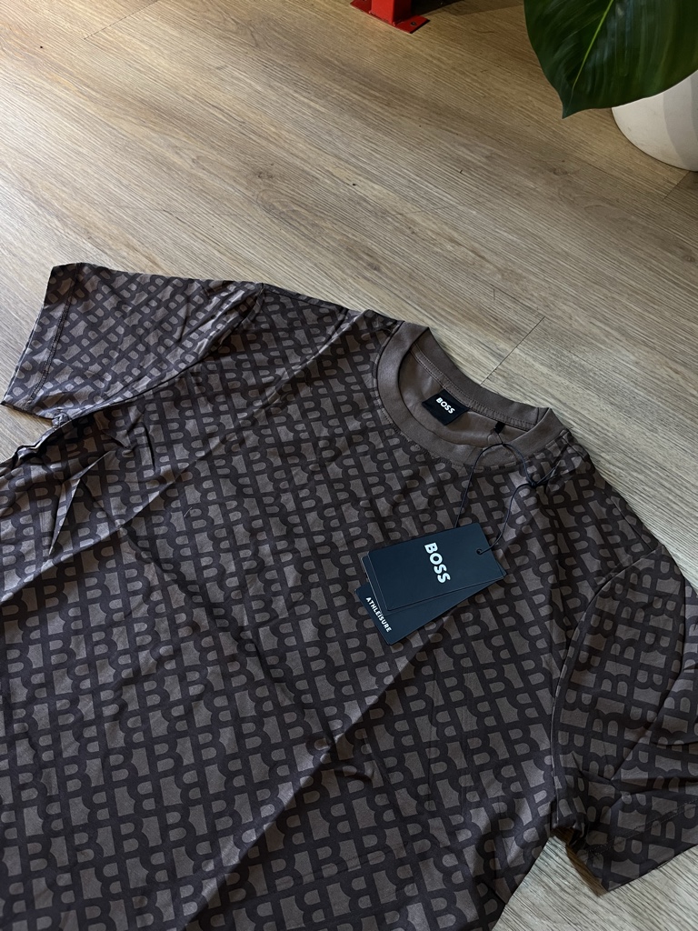 BOSS camiseta marron 4037