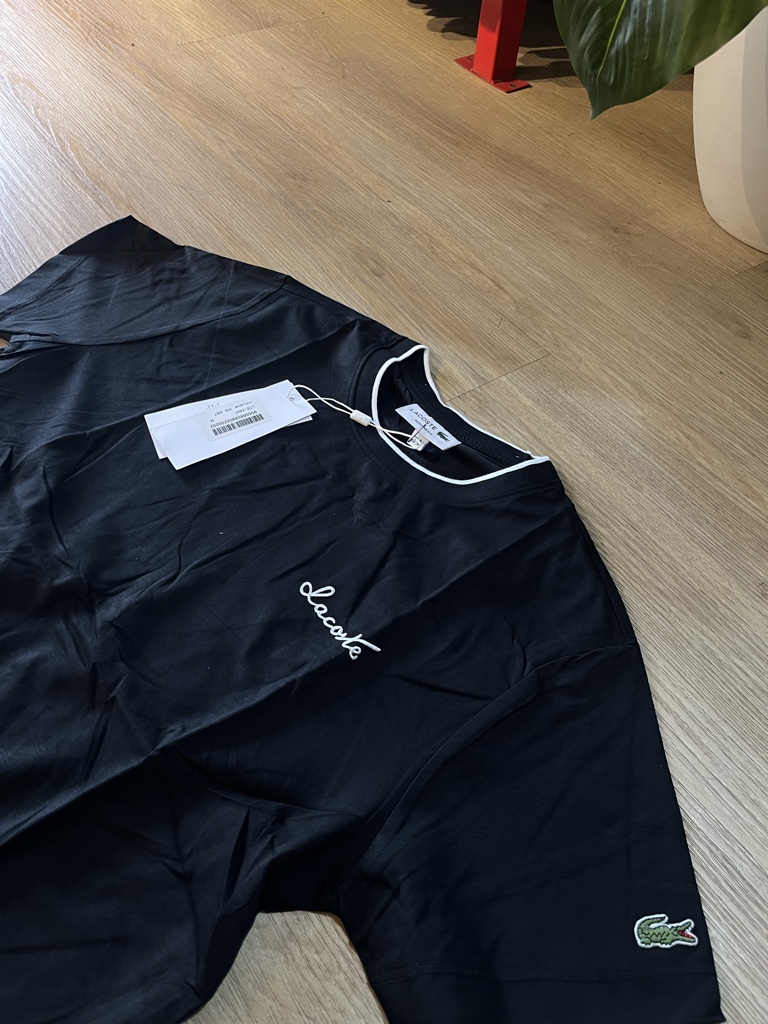 Lacoste camiseta negra M-1
