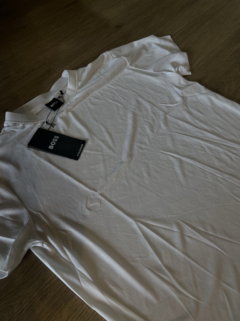 BOSS camiseta blanca sport