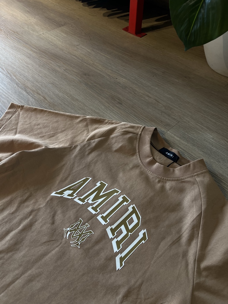AMIRI camiseta beige