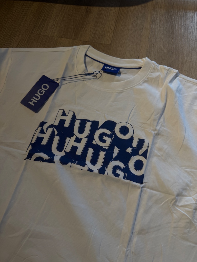 HUGO camiseta blanca XL