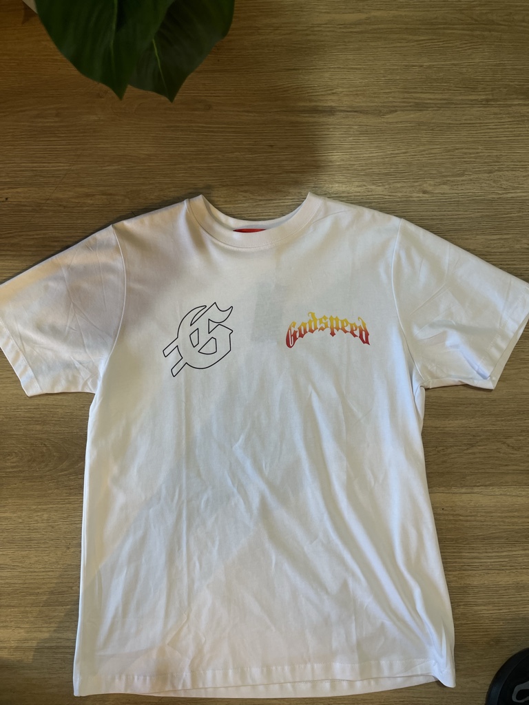 Godspeed camiseta blancaa