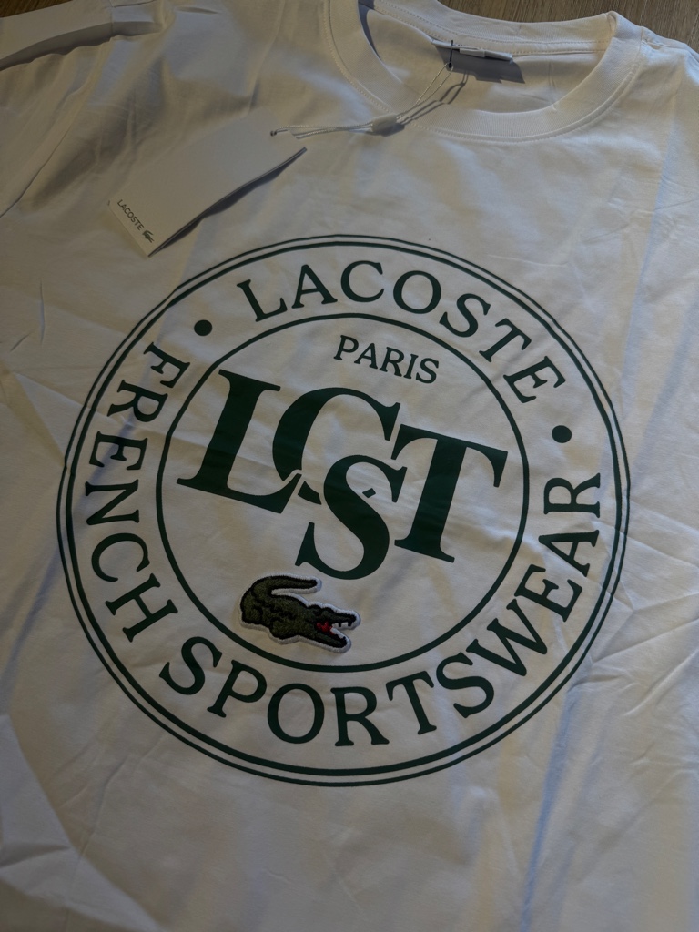 Lacoste camiseta blanca Paris