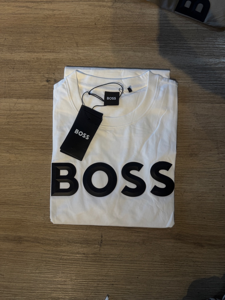 BOSS camiseta blanca 44512 XXXL