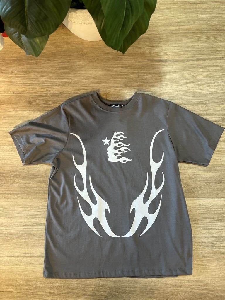 Camiseta hells stars urbana gris