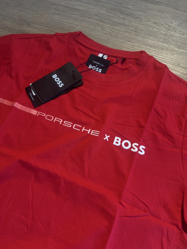 BOSS Porsche camiseta roja 44466 XL