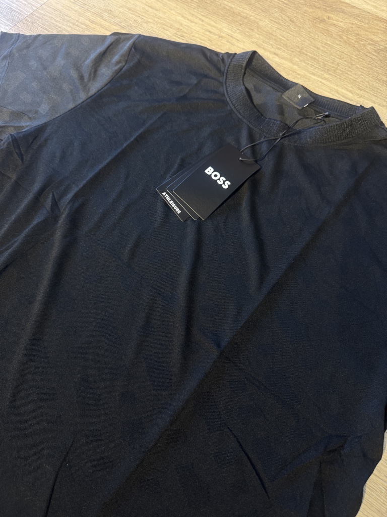 BOSS negro buzo 44063 3XL