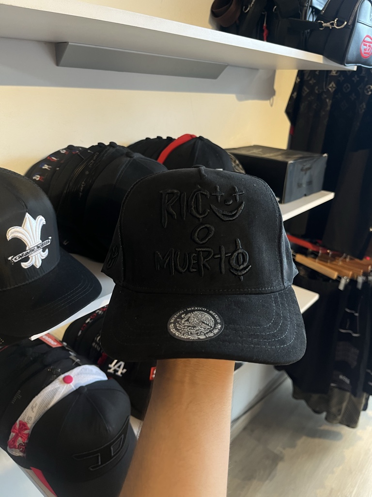 Gorra Rico o Muerto negra
