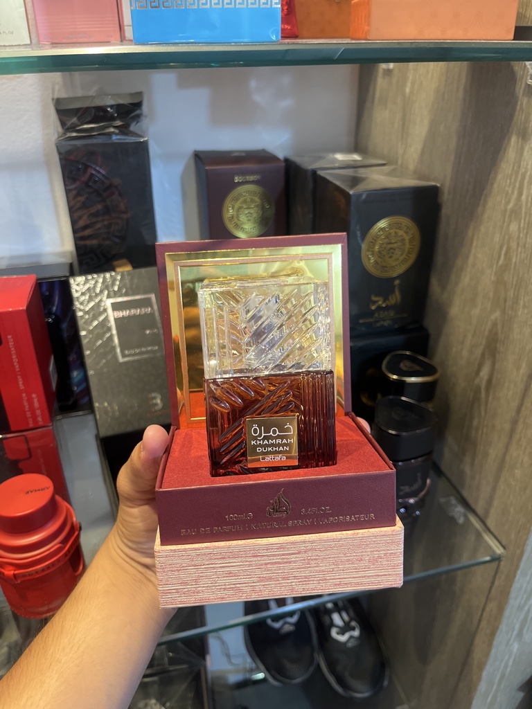 Lattafa Khamrah Dukhan perfume