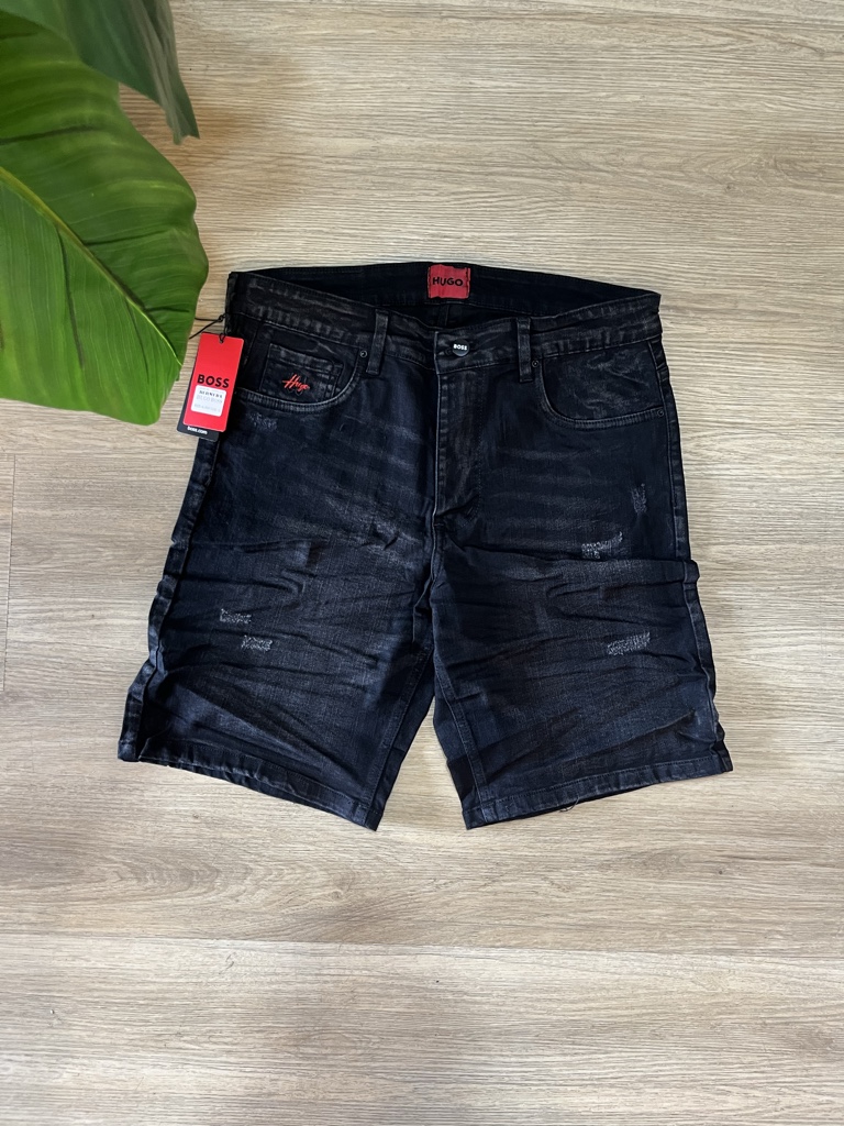 HUGO BOSS negro bermuda
