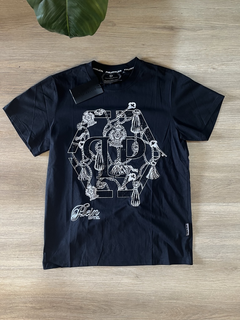 Philipp Plein camiseta negra